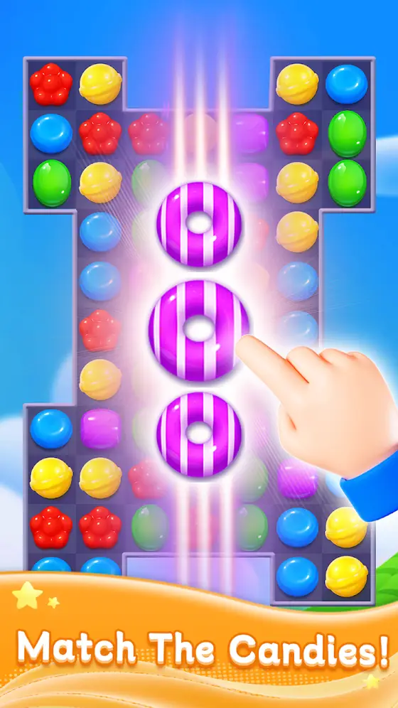 Sugar Sparkle:Match3 Puzzle